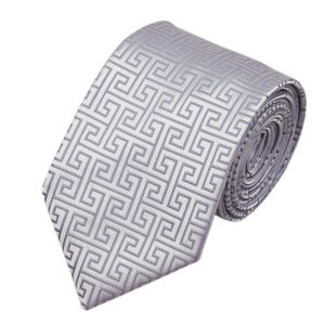 DSTS-7484-Light-Grey-Tie-Handkerchief-Hanky-Cufflinks-Sets-Men-s-100-Silk-Ties-for-men-Formal(