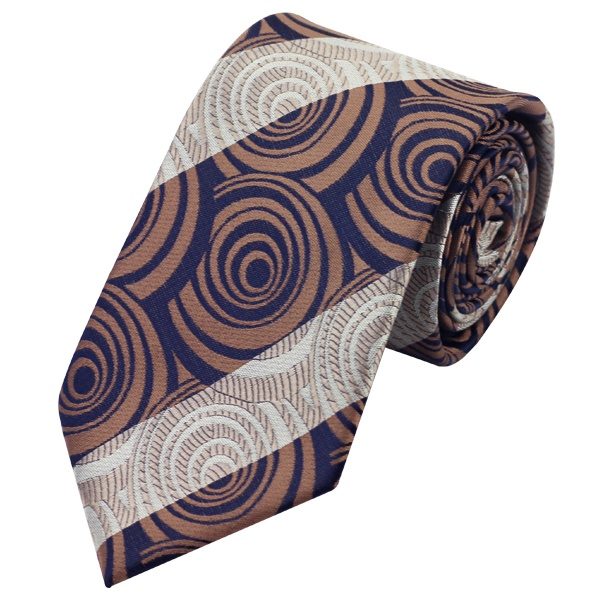 Tie Sets UK DSTS-71187 Brown Paisley Tie Handkerchief Cufflinks Sets Mens 100-Silk Ties for men Fashion and Formal (1)